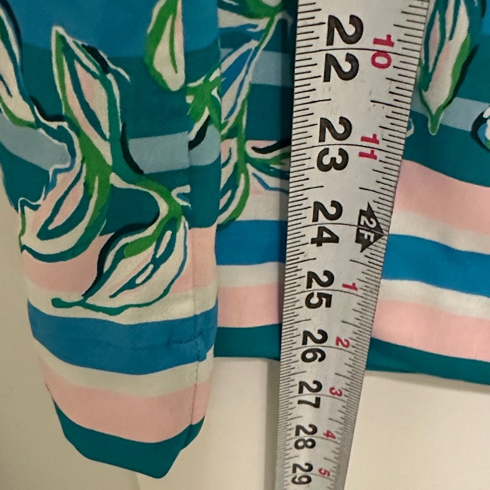 🌴🦩Lilly Pulitzer-2 piece Set•Palazzo Pants and Sleeveless Blouse•Size Large NWT - Picture 12 of 16